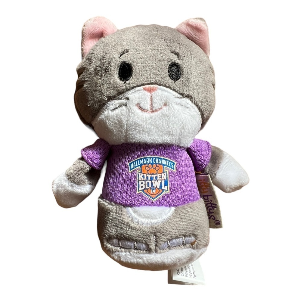 Hallmark Itty‎ Bitty Kitten Bowl Cuddles Plush Toy Stuffed Animal 5”